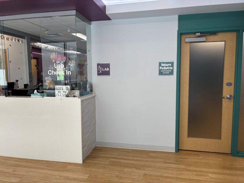 Woburn pediatric office, lab