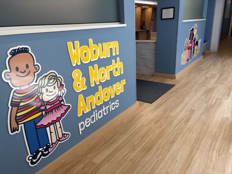Woburn pediatric office, woburn walk in